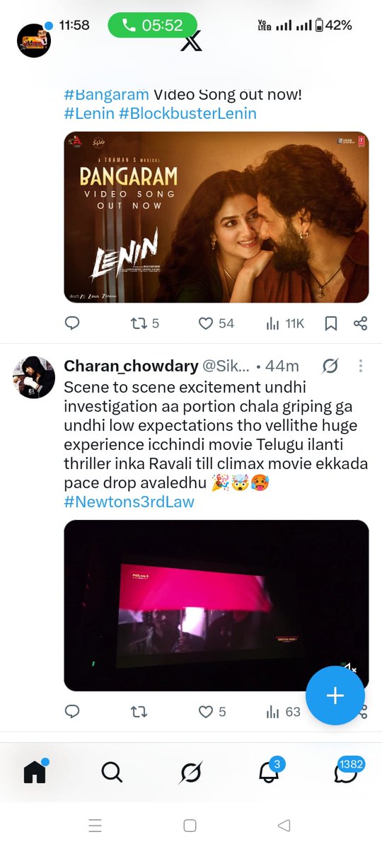 vyomcinemas's tweet photo. 🔥 The audience has spoken! 🔥

A gripping thriller with unexpected twists, powerful performances, and a climax that keeps you hooked till the end! 🤯🎬

Experience the magic of #Newtons3rdLaw in theatres now! 🍿

#TeluguCinema #Tollywood https://t.co/zc54qBQdHk