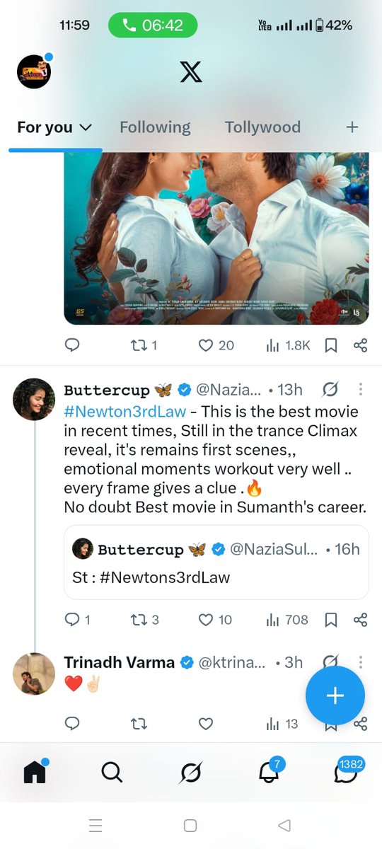 vyomcinemas's tweet photo. 🔥 The audience has spoken! 🔥

A gripping thriller with unexpected twists, powerful performances, and a climax that keeps you hooked till the end! 🤯🎬

Experience the magic of #Newtons3rdLaw in theatres now! 🍿

#TeluguCinema #Tollywood https://t.co/zc54qBQdHk