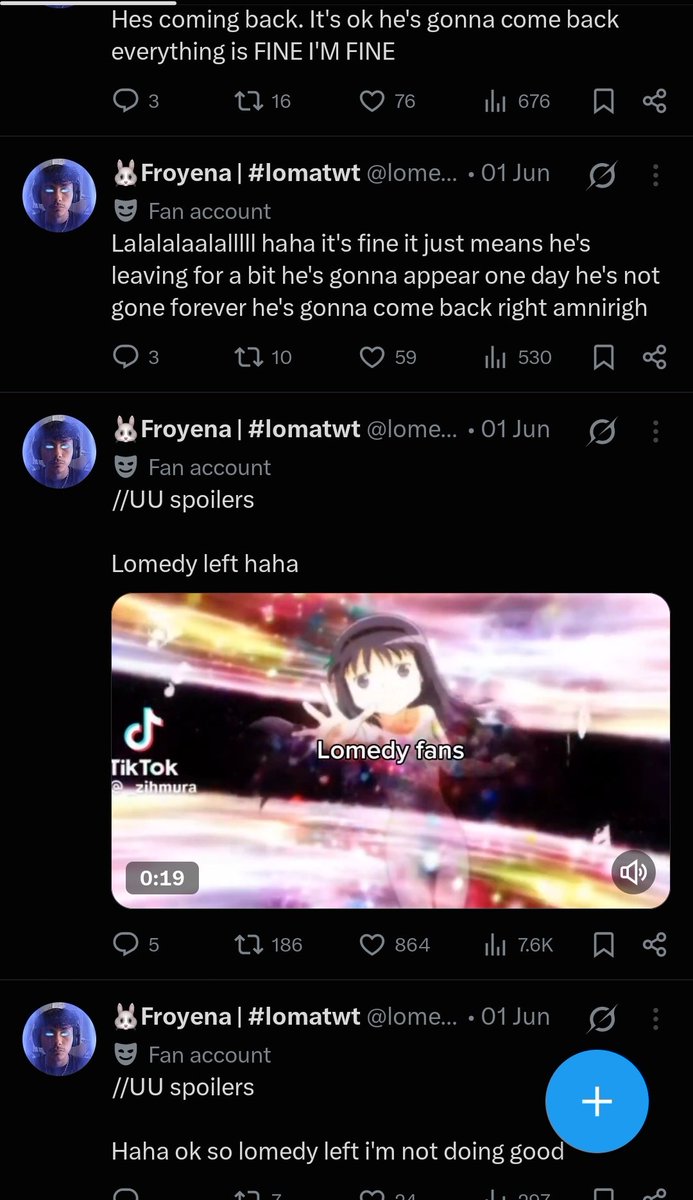 lomedere's tweet photo. Never ask a uu!Lomedy fan what happened on June 1st https://t.co/XKizIXjzs9