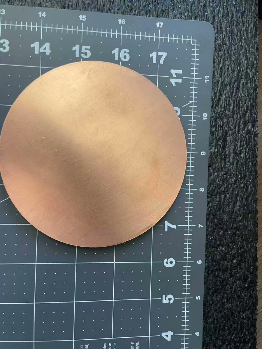 semixicon's tweet photo. Extra large diamond and copper composite heatsink 120x5mm,
150x150mm available soon
https://t.co/ACQkQ4tnsD https://t.co/Qvi9awSnmJ