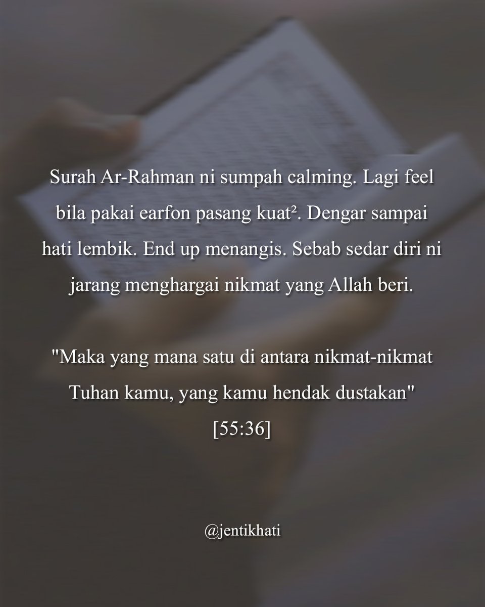 jentikhati's tweet photo. “Ya Allah, hilangkanlah segala kekusutan dan dukacita serta gantikanlah sekeping hati yang tenang untuk menghadapi apa jua ujian yang kau titipkan buat kami. ” Aamiin.. 🥺🤲🏻 https://t.co/GSTRvET8Fl