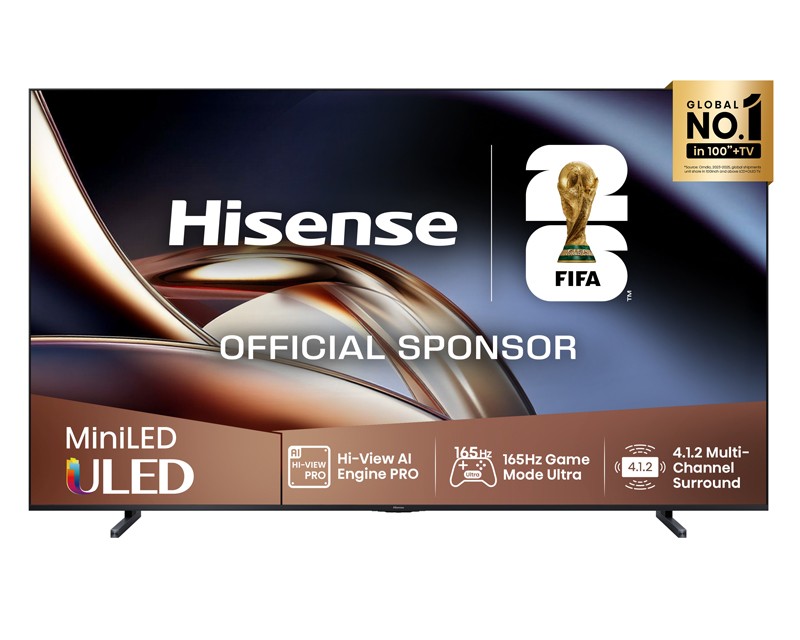 listkompjuters's tweet photo. HISENSE 100U8Q ULED Mini-LED 4K Smart TV 100 inča   https://t.co/JFW1xtPKXY   Hisense 100U8Q je vrhunski gigantski pametni televizor dijagonale 100 inča (254 cm) koji kombinuje naprednu ULED Mini-LED tehnologiju sa impresivnim lokalnim zatamnjivanjem na preko 5.000 zona https://t.co/LYvO77cQAe
