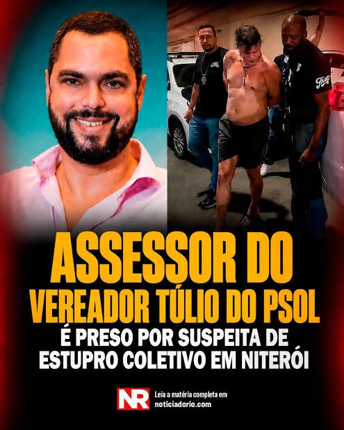eleuterialex's tweet photo. @ErikakHilton Você já comentou sobre o caso de estupro coletivo do assessor do Professor Túlio de Niterói? https://t.co/rEehipbACV