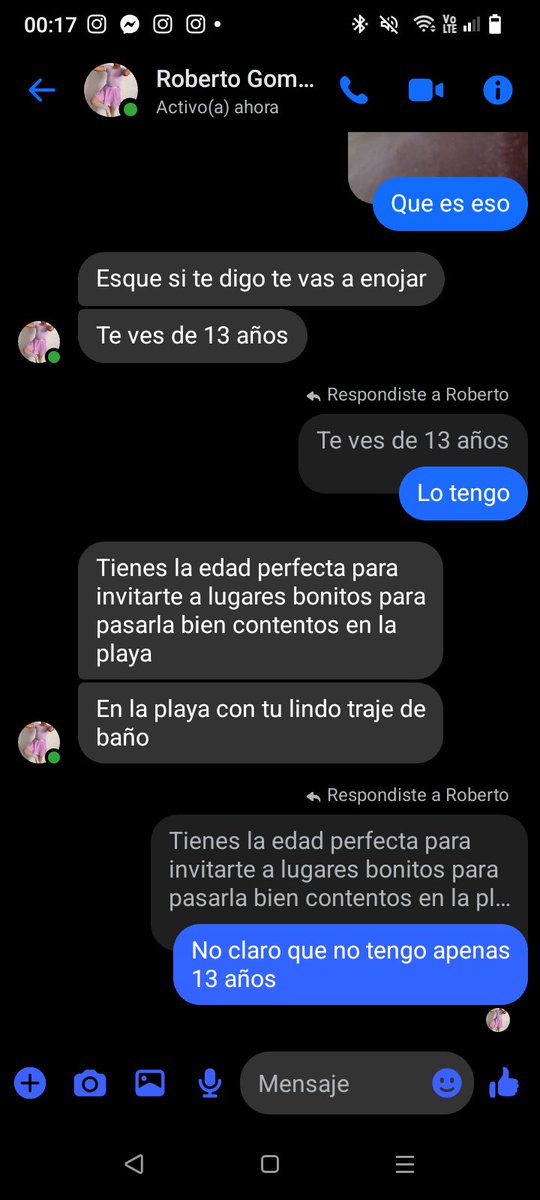 wlw_0410's tweet photo. DIFUNDIR PEDÓFILO 

Bueno vengo a funar a este hpta de mrd que me estuvo mandando fotografías de niñas y chikas desnudas.El señor tiene 42 años de edad y diciendo puras estupideces hasta llegar al punto que usaba una fotografía mía para hacer sus marranadas https://t.co/SrRoB7NU2n