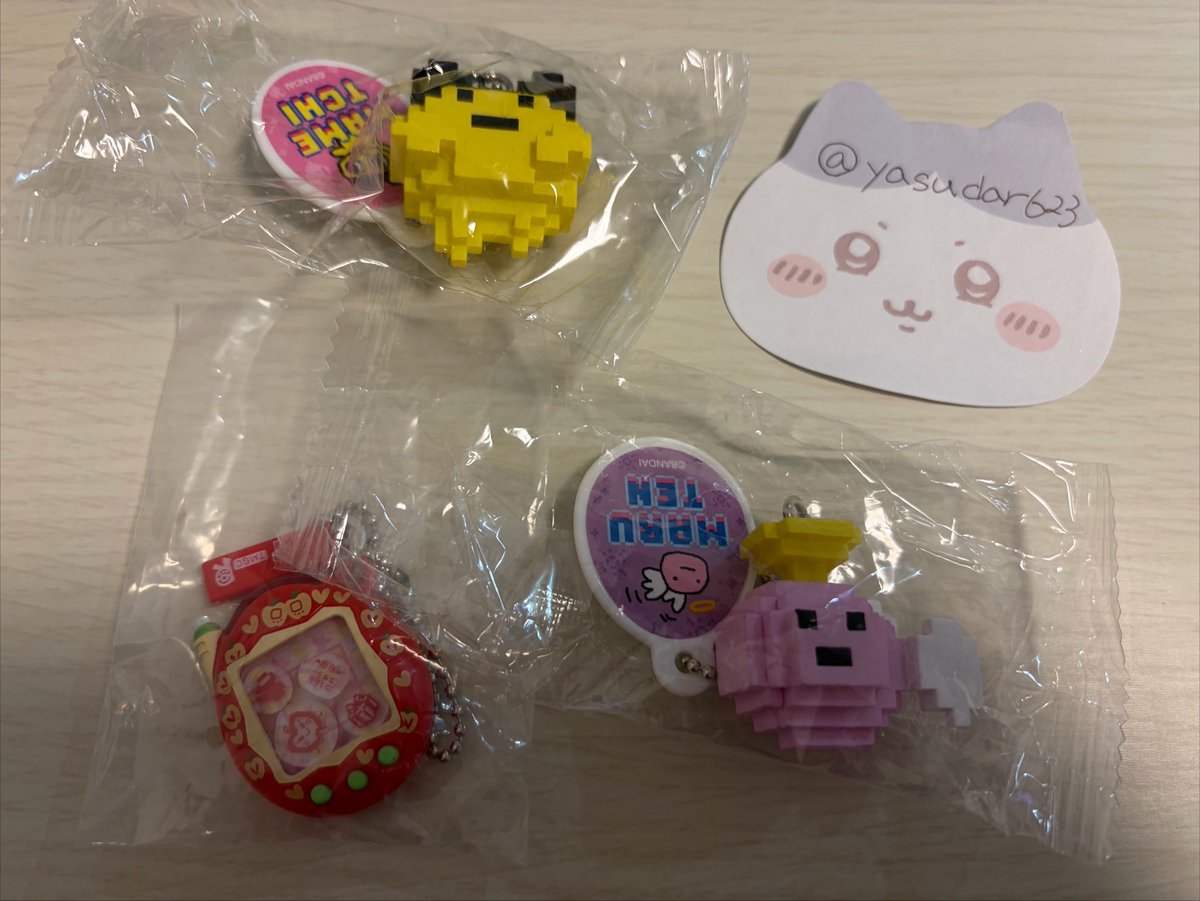 yasudar623's tweet photo. カプセルトイ
ガチャポン
ガチャガチャ
めじるしアクセサリー

【譲】
画像1〜4参照

都内手渡し(日時場所要相談)
譲渡のみ不可

※現在強く求めているものはありませんが、記録のためポスト

#ちいかわ交換　#サンリオ交換　#ディズニー交換　#たまごっち交換 https://t.co/Xo1N5vKmOe