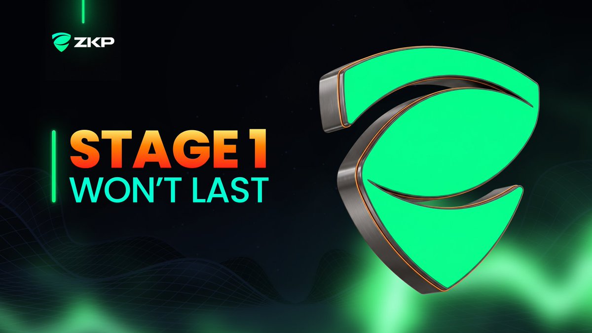 Invest_Network_'s tweet photo. STAGE 1 WON’T LAST. ⏳

Every journey has a first chapter.
For ZKP, that chapter is Stage 1.

The earliest stage.
The earliest access.
The beginning of something built for what comes next. 🔐

👉 Enter ZKP Stage 1: https://t.co/9RJsWan5Ff

Built in protest. Proven in math. https://t.co/aeTJ86TsQ4