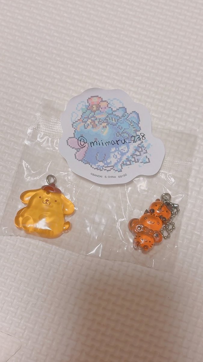 miimaru_238's tweet photo. サンリオキャラクターズなかよしドロップチャーム 交換

譲】ポムポムプリン＆チームプリン

求】リトルツインスターズ（キキララ）

郵送にて交換可能です！
お気軽にお声掛けください🙇‍♀️ https://t.co/Xz1aEYXfSO