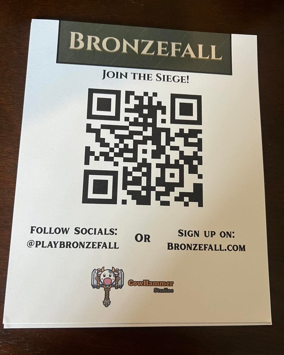 playbronzefall's tweet photo. We are headed to Gen Con in Indianapolis! We'll be in the First Exposure Playtest Hall on Friday from 2pm-6pm (Table 7) and Saturday from 10am-2pm (Table 20). Playtest slots are full, but come by and say hi!

#gencon #bronzefall #cardgame #boardgame https://t.co/prmm5UY5RO