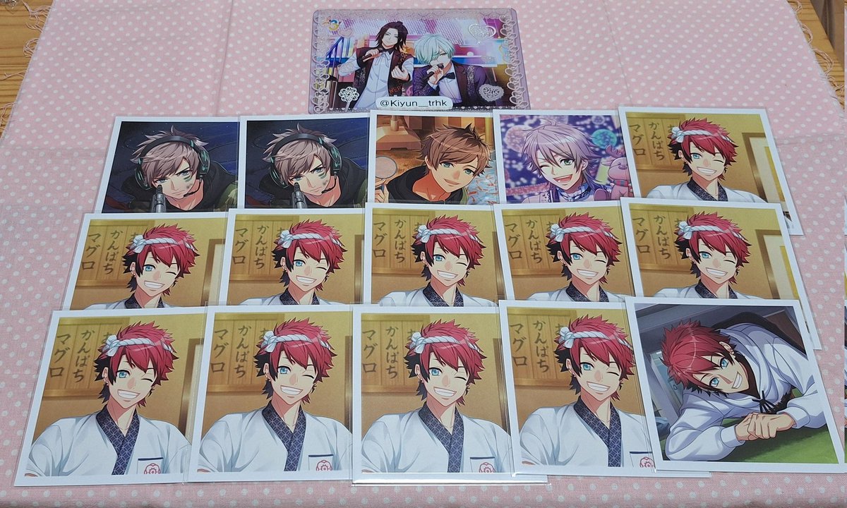 Kiyun_trhk's tweet photo. 【交換】 Ａ３！　ましコレ　Vol.10　通常

譲
綴、一成、太一、左京、紬、東

求
同異種→莇、密

郵送希望
検索からも、お気軽にお声掛けください https://t.co/PCOxm7mque
