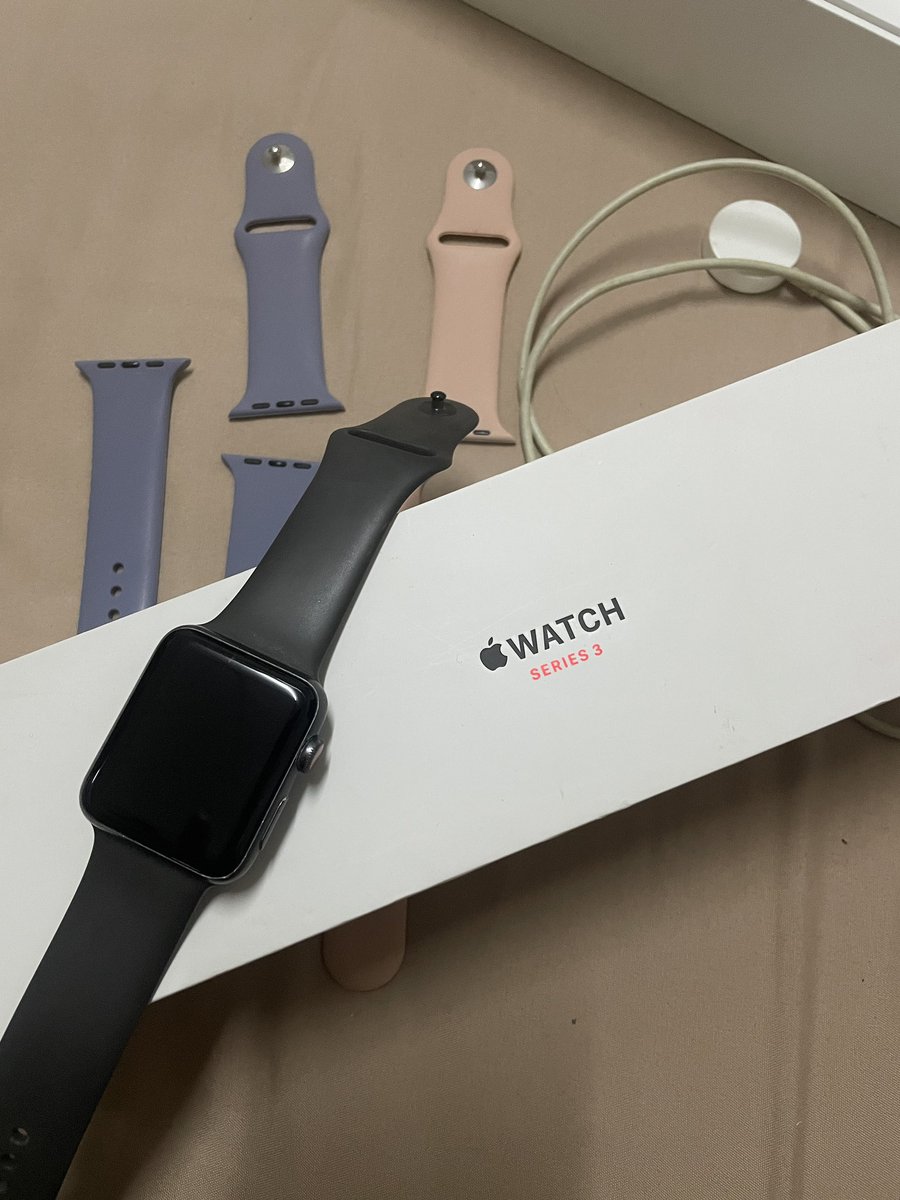 ccggnt's tweet photo. #AppleWatchมือสอง
 Apple Watch Series 3
ใช้งานได้ปกติทุกอย่าง
สุขภาพแบต87% 

ส่งต่อ 2,000 ส่งฟรี(พร้อมโอนลดได้)

#ไอโฟนมือสอง #ส่งต่อAppleWatch https://t.co/Uiu5OjkqA3