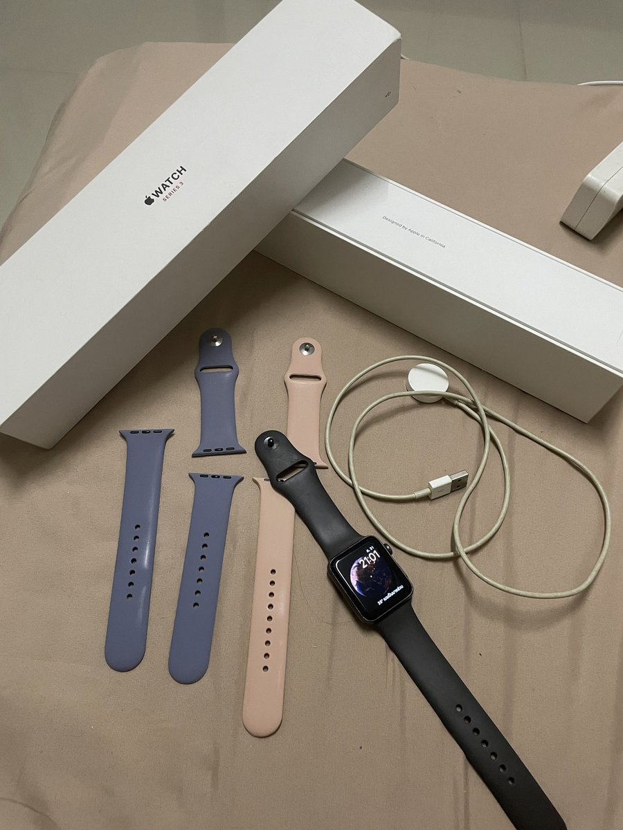 ccggnt's tweet photo. #AppleWatchมือสอง
 Apple Watch Series 3
ใช้งานได้ปกติทุกอย่าง
สุขภาพแบต87% 

ส่งต่อ 2,000 ส่งฟรี(พร้อมโอนลดได้)

#ไอโฟนมือสอง #ส่งต่อAppleWatch https://t.co/Uiu5OjkqA3