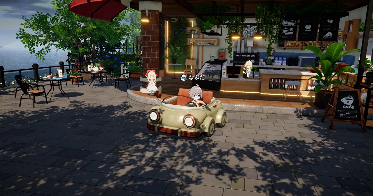 Nafuda777's tweet photo. PCで撮ったオープンカー
スマホと比べるように
グラフィックの違いとか気になったから
二枚目はおんなじナオキ君なんだけど、目とか結構違うなって思って撮った写真
#OverField https://t.co/tMiI8NJhE4