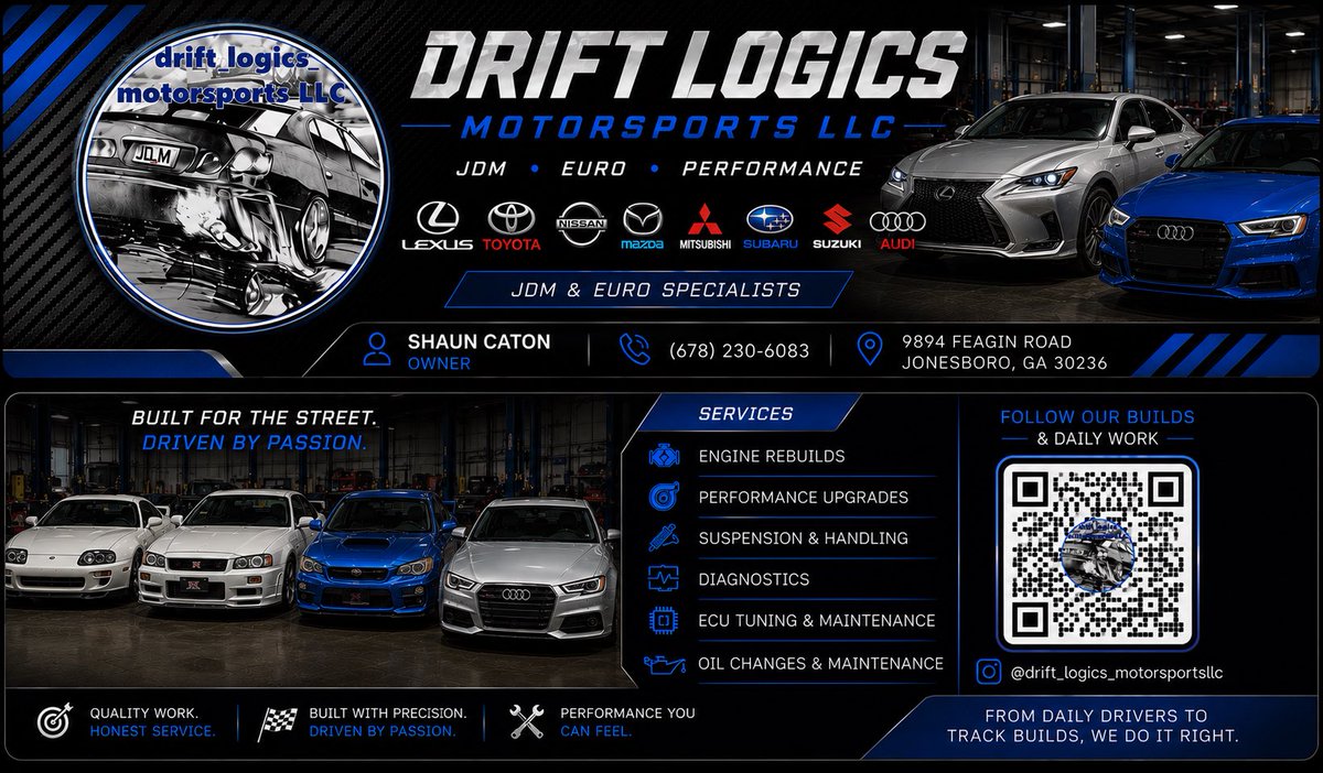 mirgotcash's tweet photo. Hit em up in the ATL area for all your auto needs tell them mir sent you!! https://t.co/O2drXUyN7L