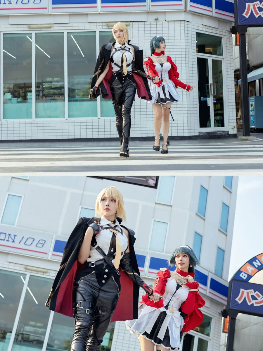 7Takky's tweet photo. ✨Shopping time with my bodyguard ✨

Zenless Zone Zero  
Astra Yao : Takky tukkung 
Evelyn Chevalier : @yujeenacid 

📷 XION. | Net Snap 

#zzz #ZenlessZoneZero #zenlesszonezerocosplay #evelynchevalier #AstraYao https://t.co/iCK5Be5kFc
