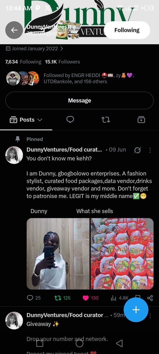 Rosh_Afc1's tweet photo. @DunnyVentures Done 👍 

09068303295
MTN https://t.co/DiB9aKTnUz