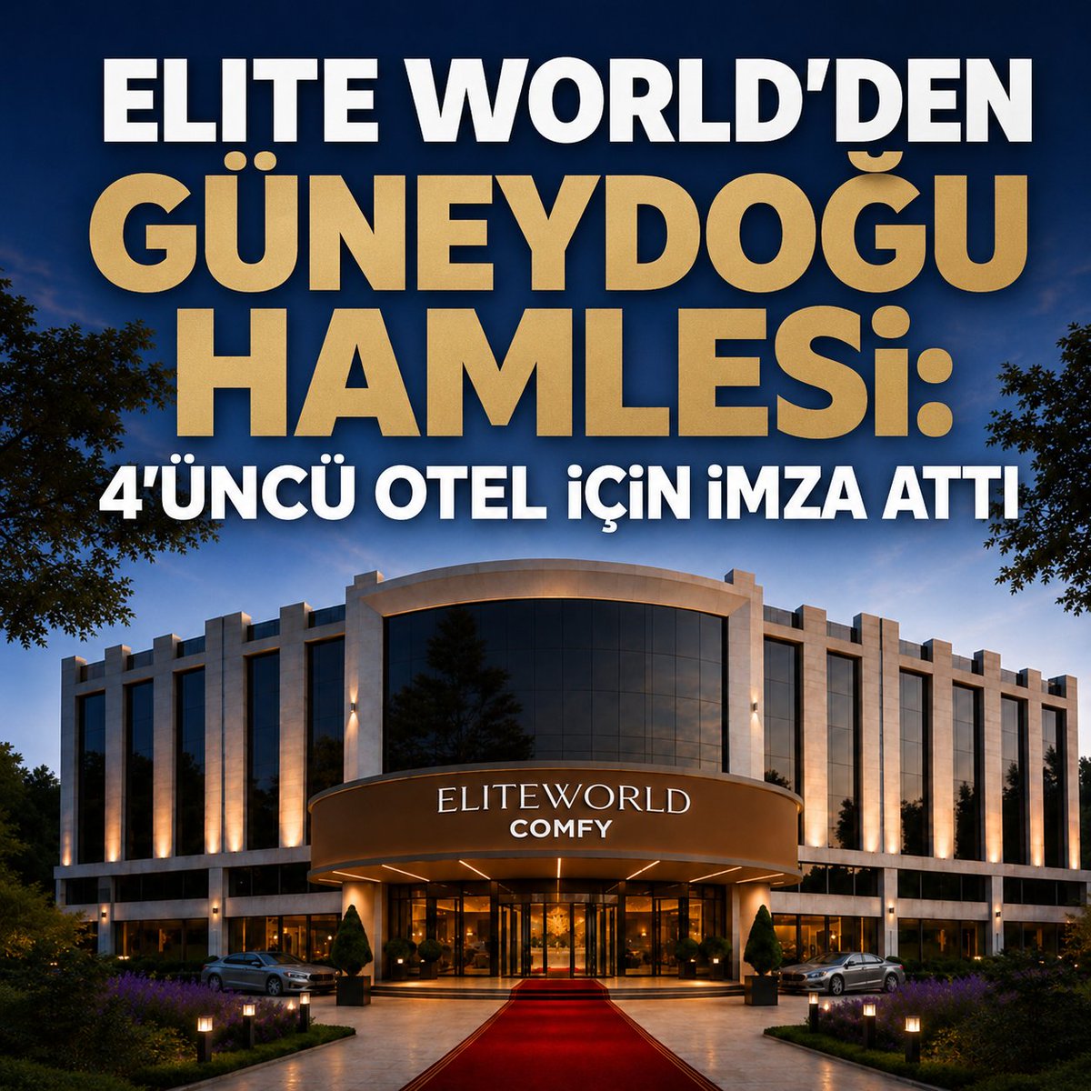 turizm365's tweet photo. Elite World’den Güneydoğu hamlesi: 4’üncü otel için imza attı https://t.co/fmKU97v4bC #eliteworld #turizm #otel https://t.co/hBbFbuSOI1