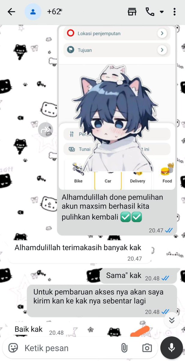 bulaanx's tweet photo. jasa balikin akun dan pulihkan akun sore ini udah bisa order kakk

✧˚ pemulihan
- instagram, tiktok, whatsapp, line, facebook, x, gmail, tele dll
✧˚ hapus akun
- facebook, tiktok,instagram, line, whatsapp,Twitter/X

hack akun, sadap wa, lacak lokasi
whatsapp di bio ! #zonauang https://t.co/rHf4F6AXm8