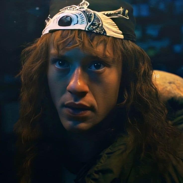 Levijoseph94's tweet photo. Daily Joseph Quinn picture challenge: If you would like to join in, please share your favourite pics/GIFs. 
This round, please only post 1 pic. (Trying something new) 
Your favourite picture/GIF of Eddie Munson. https://t.co/rnC7b7xIeh