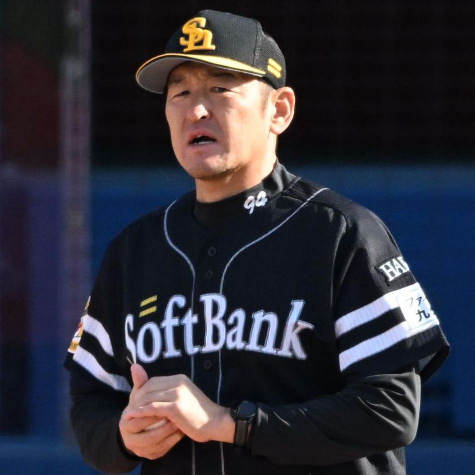 nishispo_hawks's tweet photo. 「実際に確認しないと分からない」

新戦力のジャクソン・ラトリッジ投手について、倉野投手チーフコーチが言及

#sbhawks
▼記事はこちらから▼
https://t.co/OSZHPnuPUg https://t.co/jVk2E0YmHX