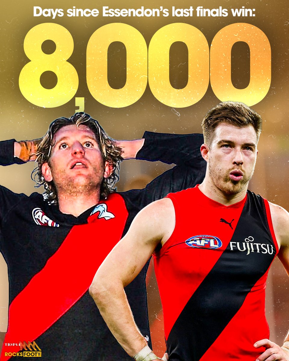 triplemfooty's tweet photo. Happy 8,000 days to those who celebrate. ✈️ https://t.co/GwsFT7izj8