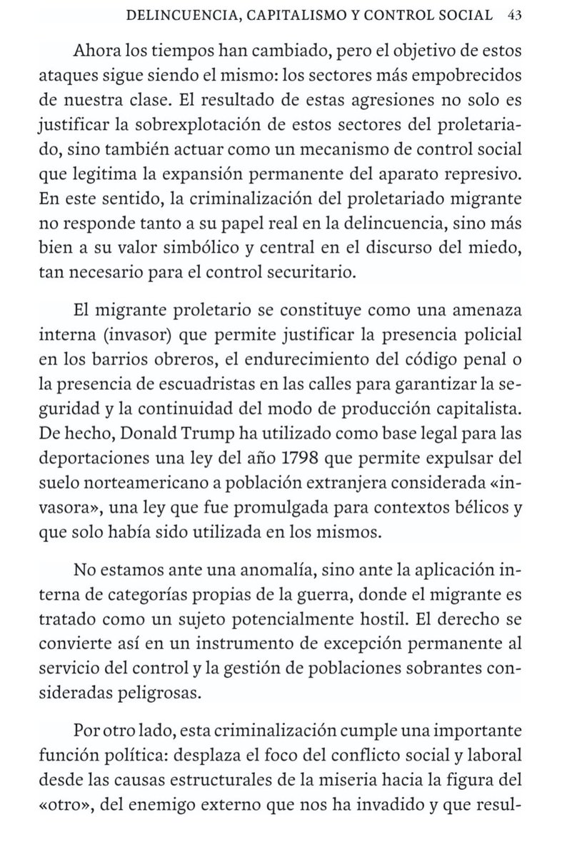 SoloPasabaXahi's tweet photo. En nuevo ciclo 4 escribí un artículo:

 "Delincuencia, capitalismo y control social", uno de sus epígrafes se titula "invasión criminal" creo que hay ideas interesantes a tener en cuenta con lo que esta ocurriendo actualmente en Ceuta y Melilla. https://t.co/UhR28tYTM2