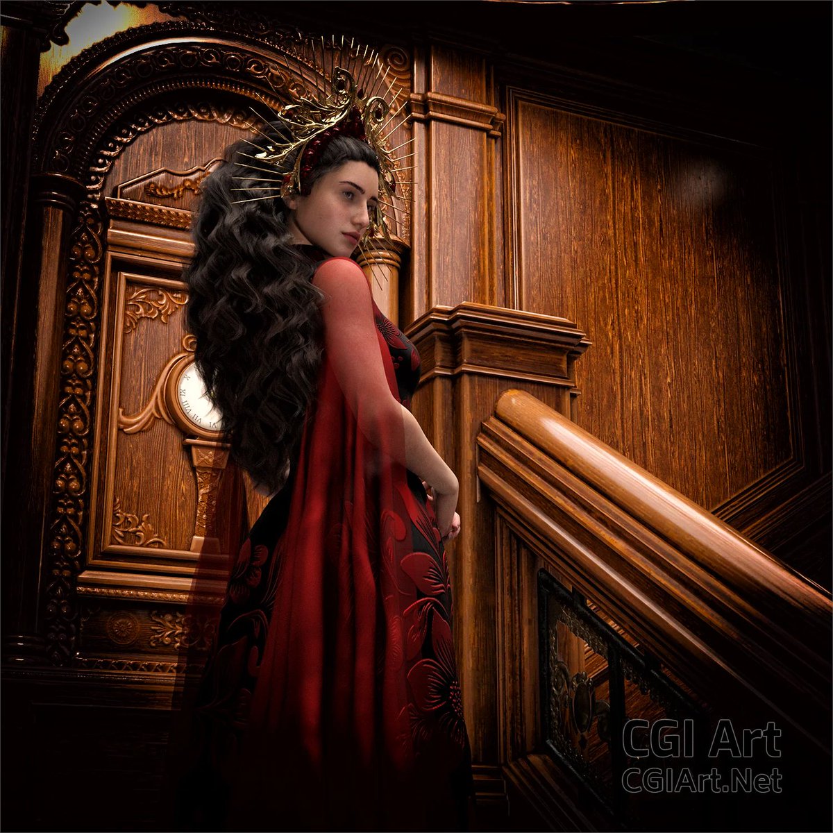 beammeup3d's tweet photo. Grand Staircase Portrait: The Lady Jessica. (Close-up)

Dress: https://t.co/PRwGMBzlUP

Hair: https://t.co/p2GoGPLjxO

Stairs: https://t.co/en1IsvFcms

#madewithdaz #daz3d #DazStudio #poser #poser3d #DAZ #3DCG #CGI #titanic #grandstaircase https://t.co/DjxtmMiMai