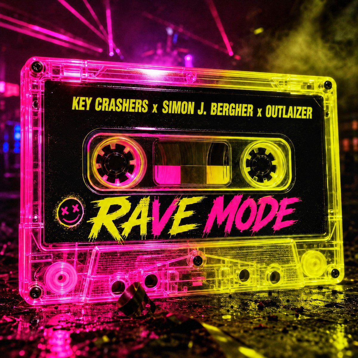 KEYCRASHERS's tweet photo. ⚡ Ready to switch into RAVE MODE ✅ ? 
Turn up your summer. OUT NOW 🎧 Link in Bio 🔥

Label: @evox3_music 

#keycrashers #ravemode #newmusicfriday #outnow #harddance https://t.co/6dZZ0wiQ2X