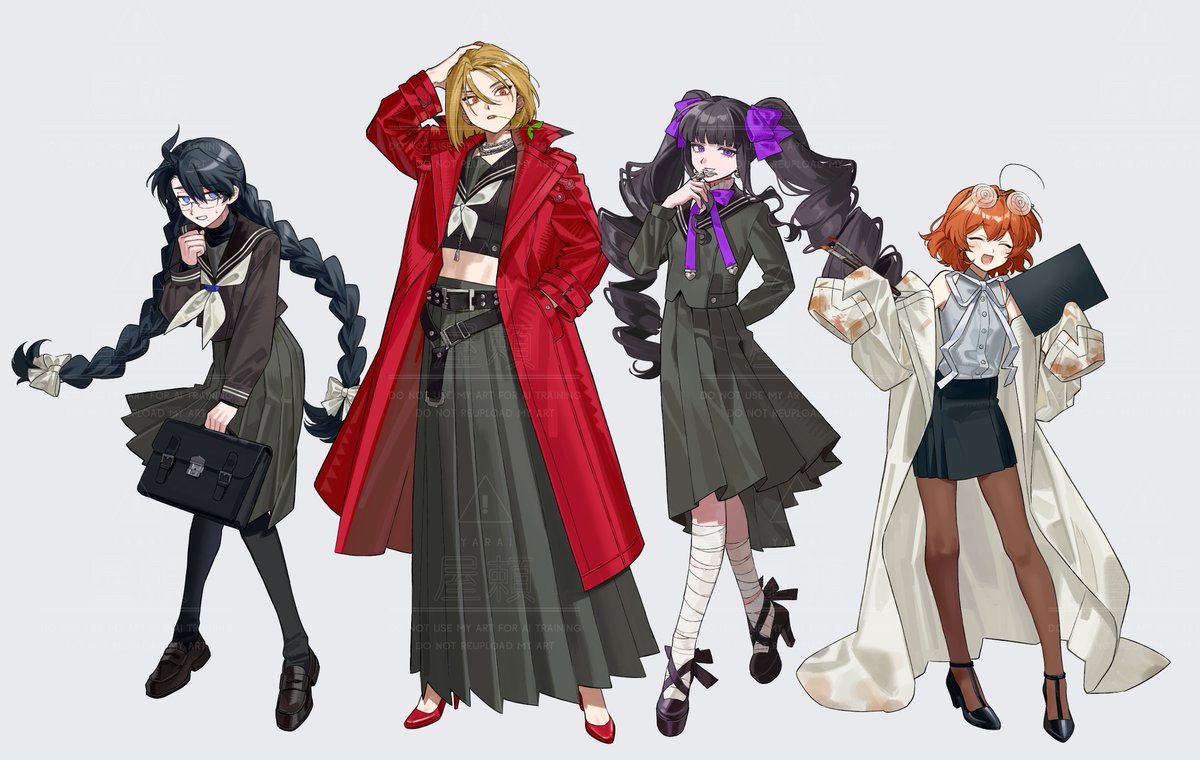 k0xyu's tweet photo. #星月ピノらんアル番　のPCの立ち絵制作（+一部キャラデザ）をさせていただきました。 https://t.co/71iu6r3DNS