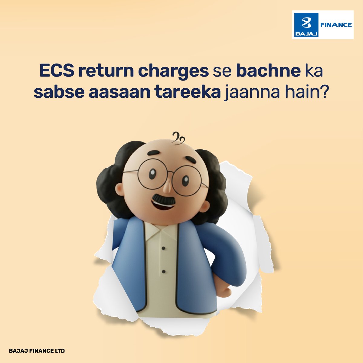 Bajaj_Finance's tweet photo. Ek choti si habit, bada farak. π‘
EMI date se pehle account mein sufficient balance rakhiye aur stress-free rahiye.
#BajajFinance #BajajFinanceCustomerAwareness #EMIOnTime #PayEMI https://t.co/P1nKR3ROiS