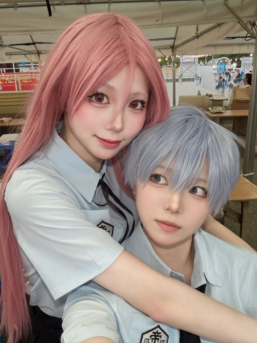 2k0nekoneko's tweet photo. 桃井さつき・黒子テツヤ 🏀🩵🩷

黒子のバスケ/ cosplay

 #アコスタ万博夏祭り https://t.co/HbCVrQrFkQ