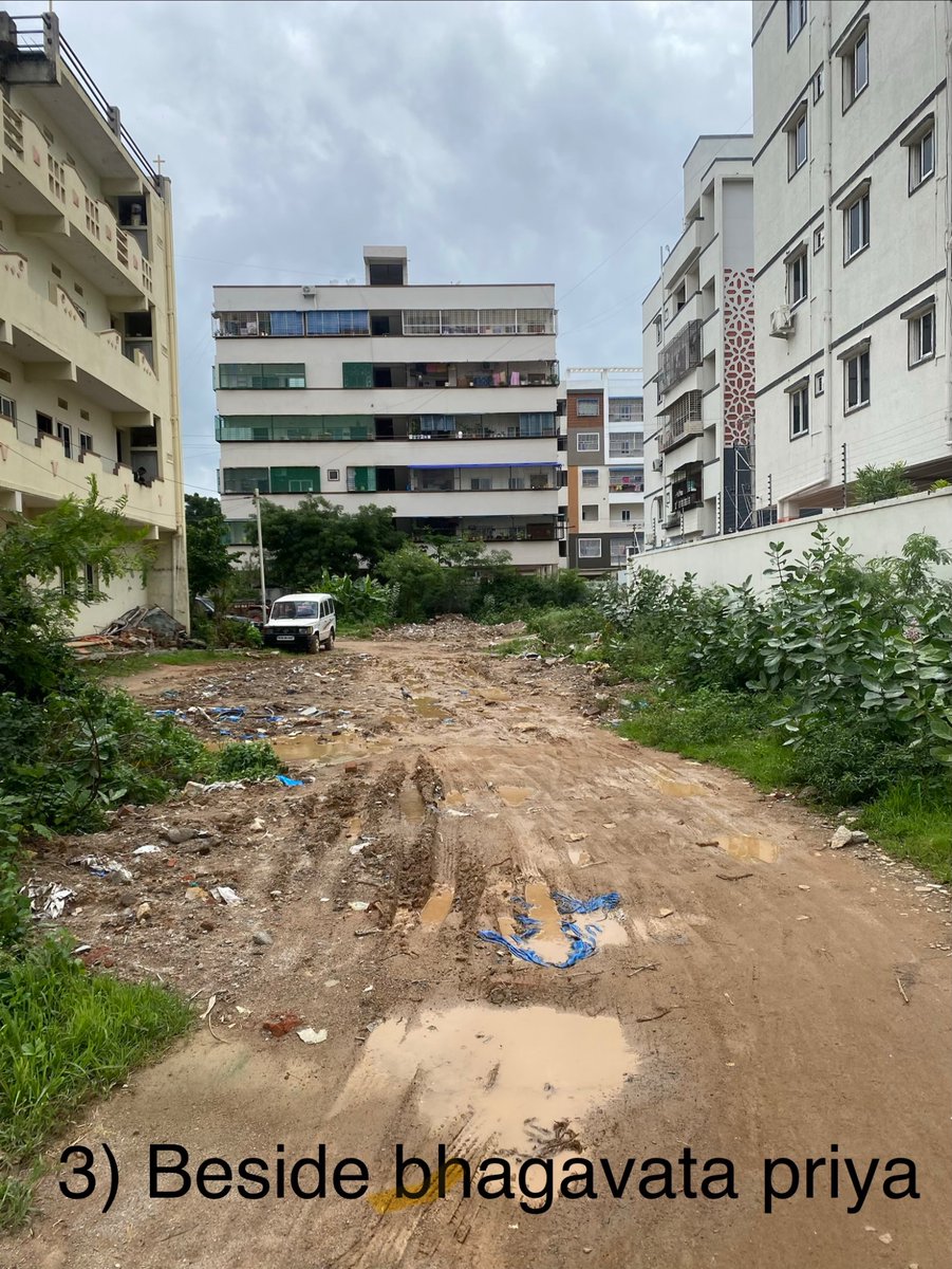 VivekkPurn's tweet photo. @ArcotSrinivas9 @MC_Cyberabad 
@DC_Ameenpur  Rd in darshan nagar, block 17, ward 4, st. No 16, HMT swarnapuri clny, Ameenpur circle 47.
During rainy season are worst day by day.  We kindly request you to please look into the condition of our colony rd and take action to them. https://t.co/iMol5LdiJj
