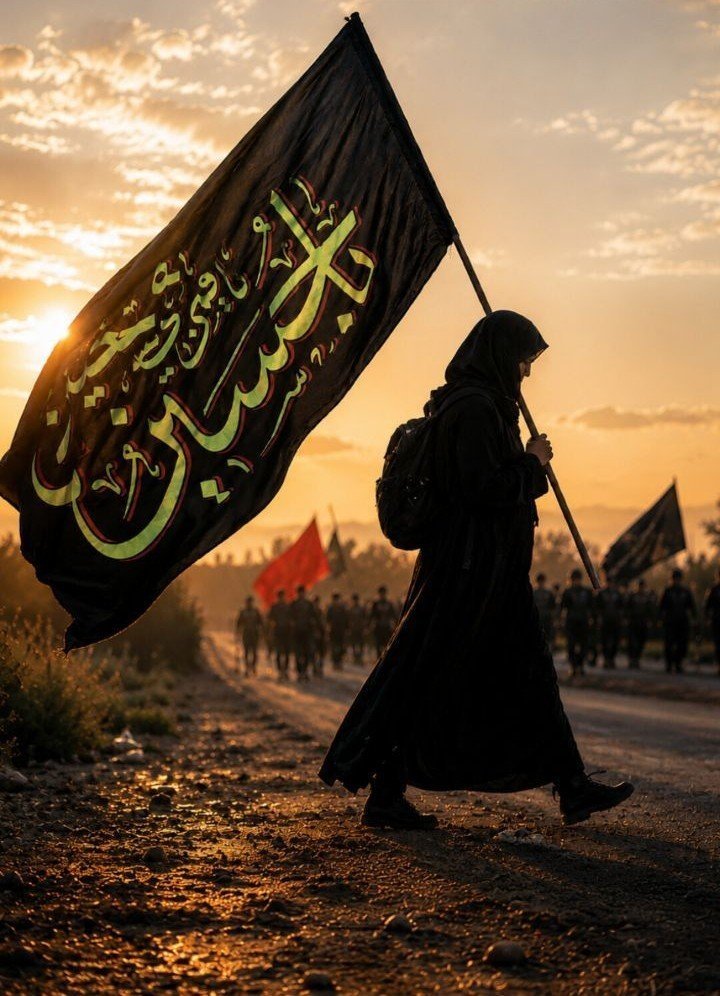 rezafaride's tweet photo. گاهی یک قدم 
بزرگ‌تر از 
هزاران سخنرانیست

میلیون‌ها قدم در مسیر اربعین، پیامی روشن از عزت،آزادگی و مقاومت را به جهان مخابره می‌کند.
#یا_لثارات_الحسین 
#ملت_عاشورایی https://t.co/jeAkyVspD0