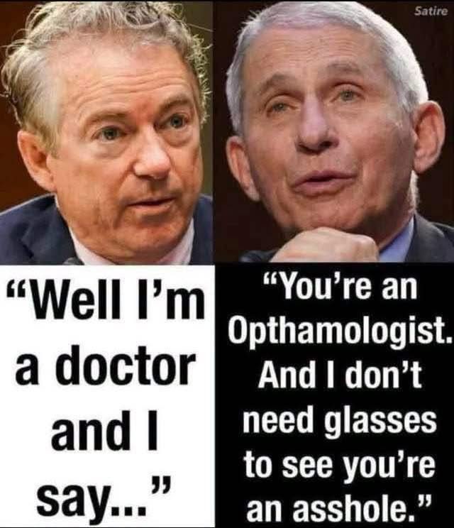 goRubenRuben's tweet photo. A world-renowned scientist who spent 50 years saving lives just got an F-bomb from a U.S. Senator.
You can question policy.
You don’t need vulgarity.
Dr. Fauci deserves better.
#FauciAroundFindOut #USDemocracy #Moreno #DrFauci #ActUp #Covid19 https://t.co/JbD06IhaKi