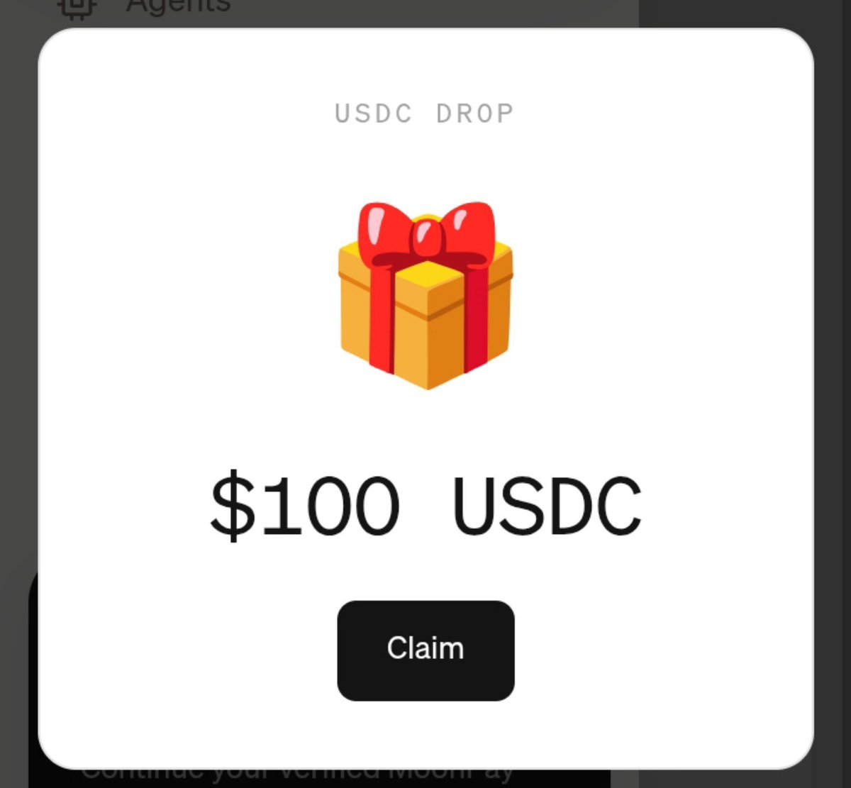 onchainboi's tweet photo. If was so happy  seeing the claim bottom untill I realise it's audio money 😄 https://t.co/BkT9TSyAiu