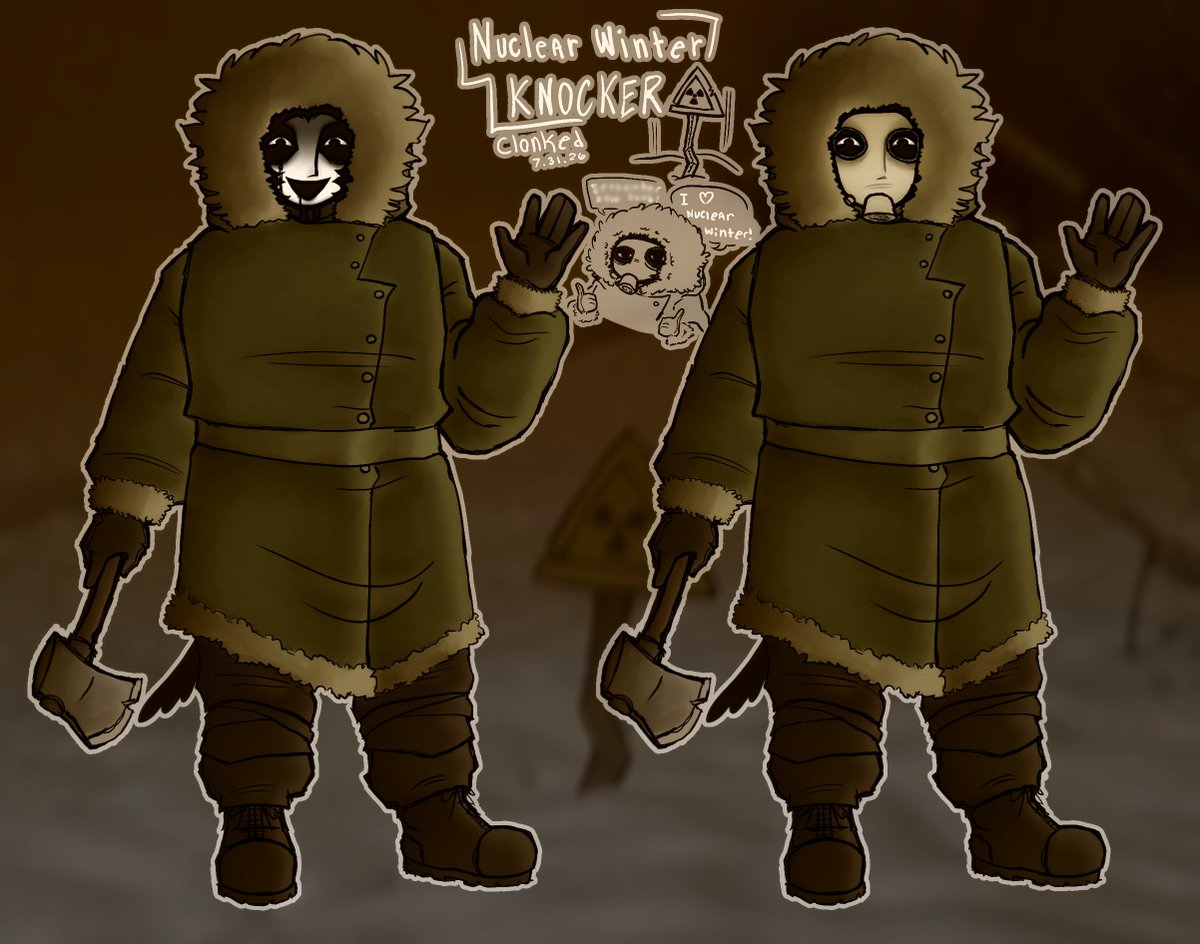 clonked's tweet photo. nuclear winter September 29th, HYPED as fuuuuck🗣️
#theknocker #theknockerminecraft #theknockerfanart https://t.co/sP8dXvAyEv