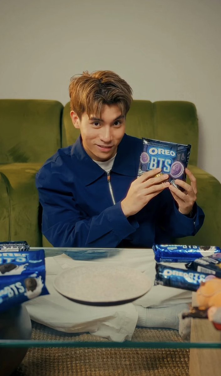 PopPlanet_'s tweet photo. Brent Manalo Stars in the New OREO x BTS Campaign. https://t.co/6uegizZQBV