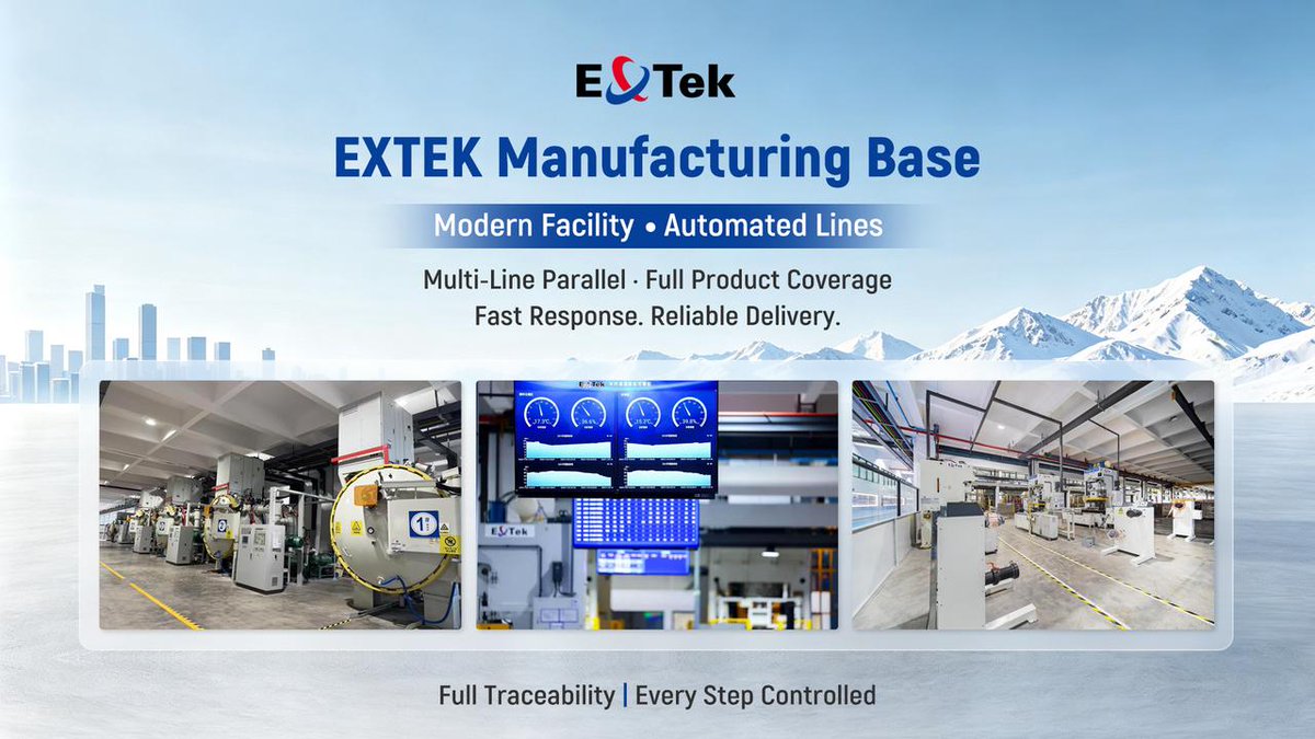 extek301399's tweet photo. Step inside EXTEK's manufacturing base 🏭
The distributor is the soul of a falling film evaporator — EXTEK holds the core patent ⚙️
#FactoryTour #Manufacturing #ProductionCapacity #SmartManufacturing #MadeInChina #QualityProduction #IndustrialCapacity #ProductionLine #EXTEK https://t.co/tOq1bKV5Sd