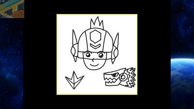 ROCKMAN_UNITY's tweet photo. 【『流星のロックマン パーフェクトコレクション』操作TIPS】だれのイラスト？
『流星のロックマン3』には「ロックマンのサインを描いてスズカに渡す」というサブイベントがあり、当時はタッチ操作でサインを書きましたが、本作で��タッチ操作が無いので「スバルくんが自分で一生懸命描いた体のイラストを表��する」という仕様になっています。

なんとも言えない味のあるこのイラスト
実はオリジナル版のデザイナーである石原雄二さんが担当しています！
 https://t.co/oDpAAhJ3do #流星のロックマン