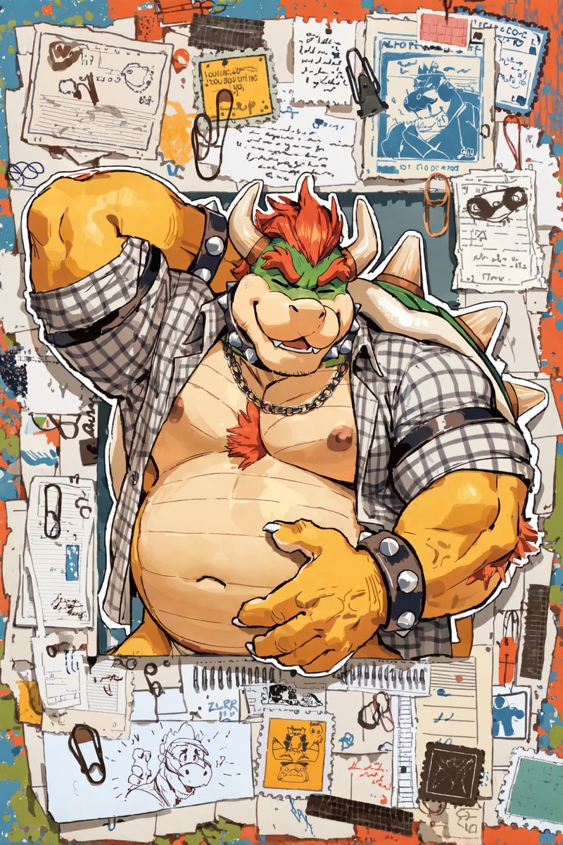 DEJITUSI's tweet photo. Everyone’s favorite Bowser daddy. https://t.co/mrptCG8pQH