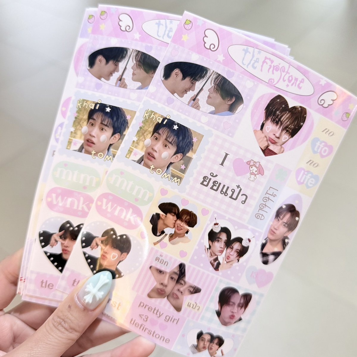 babyymeena's tweet photo. ˚.⋆ sticker : gomgom &amp; paew ໒꒱ྀི₊˚♡🥚💘

୨ৎ code igloo polapolar , moshi moshi ⋆˚꩜｡
🪽🍓 : 622104 

* personal use only na kubb! *

ปริ้นแล้วแวะมาอวดกันได้น้าคับบ 🤲🏻🤍💭

꒰ა #TleFirstone #เติ้ลเฟิร์สวัน ໒꒱ ྀི https://t.co/Jb3esLYfLp