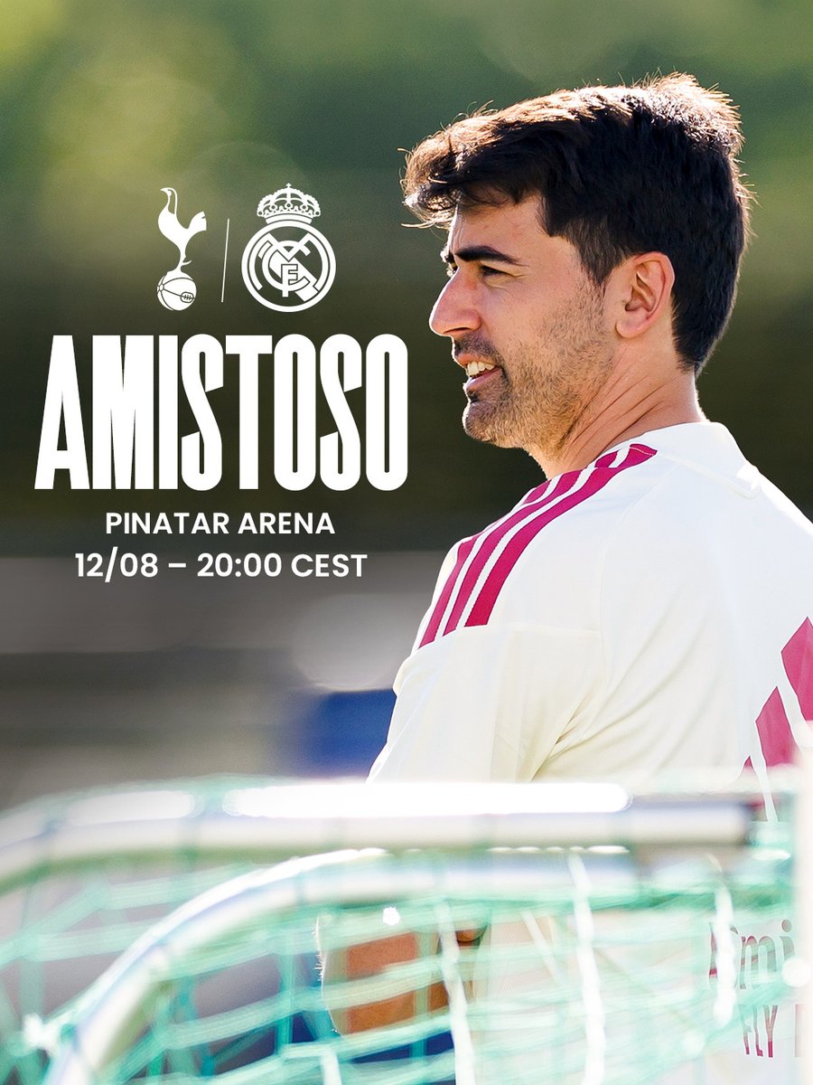 realmadridfem's tweet photo. 🚨 ¡AMISTOSO CONFIRMADO! 🚨
🆚 @SpursWomen
📌 12/08 | 20:00 CEST
🏟️ Pinatar Arena https://t.co/EtLVHYfwdQ
