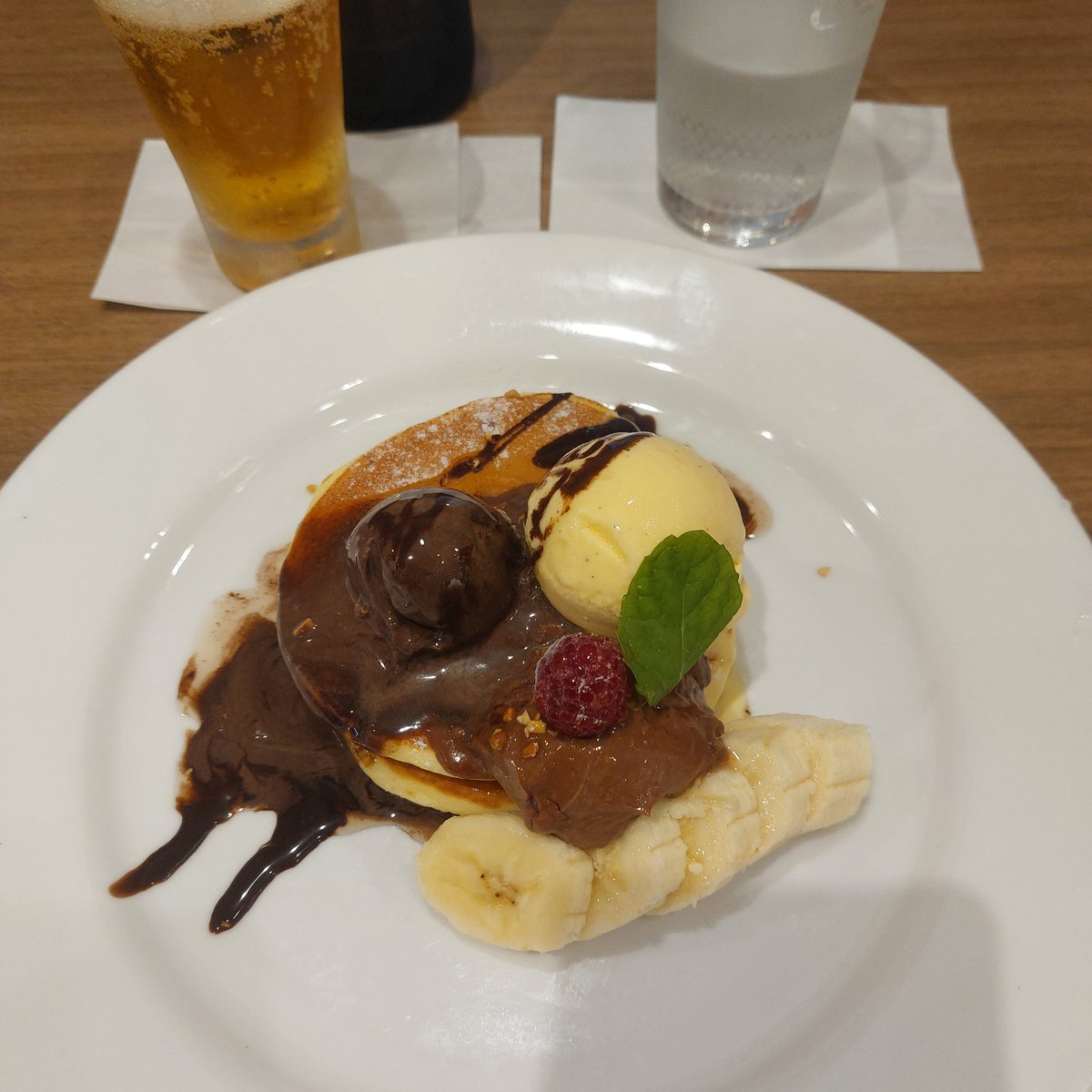 blackprince_sn's tweet photo. ココスの後はデニーズへとはしごしてバースデーデザートをいただいてきました✨ https://t.co/fJ2hTGoSR6