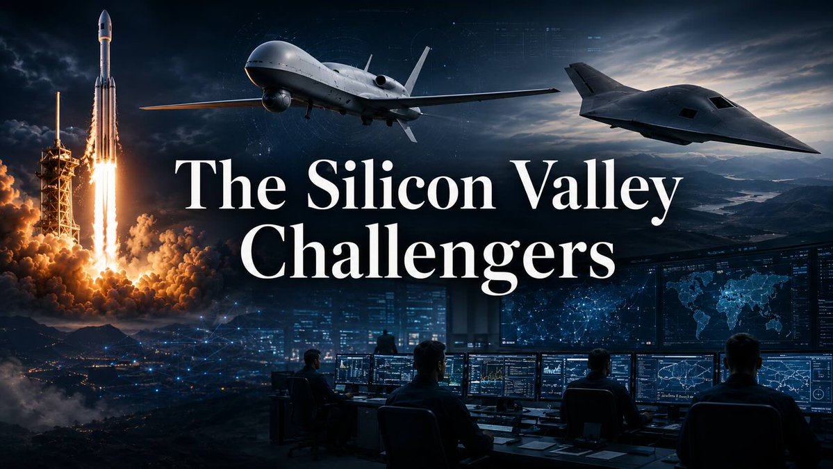 PaperMoneyEcon's tweet photo. Silicon Valley is challenging the traditional defense industry.

AI, software, drones and autonomous systems are changing how weapons are developed—and how wars will be fought.

Watch this free 7-minute Macro Watch video, The Defense Industry Is Being Reinvented:

https://t.co/yqiYi4JBrw