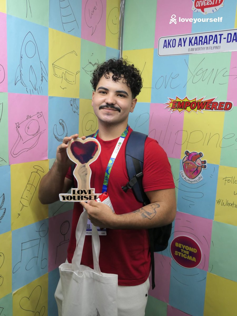 LoveYourselfPh's tweet photo. Thank you to everyone who stopped by the LoveYourself booth at #AIDS2026. We appreciate the opportunity to connect with advocates, partners, researchers, and communities from around the world. See you at the next one.

#LoveYourselfPH
#AIDS2026
#RethinkRebuildRise https://t.co/Yv8VFFop7v