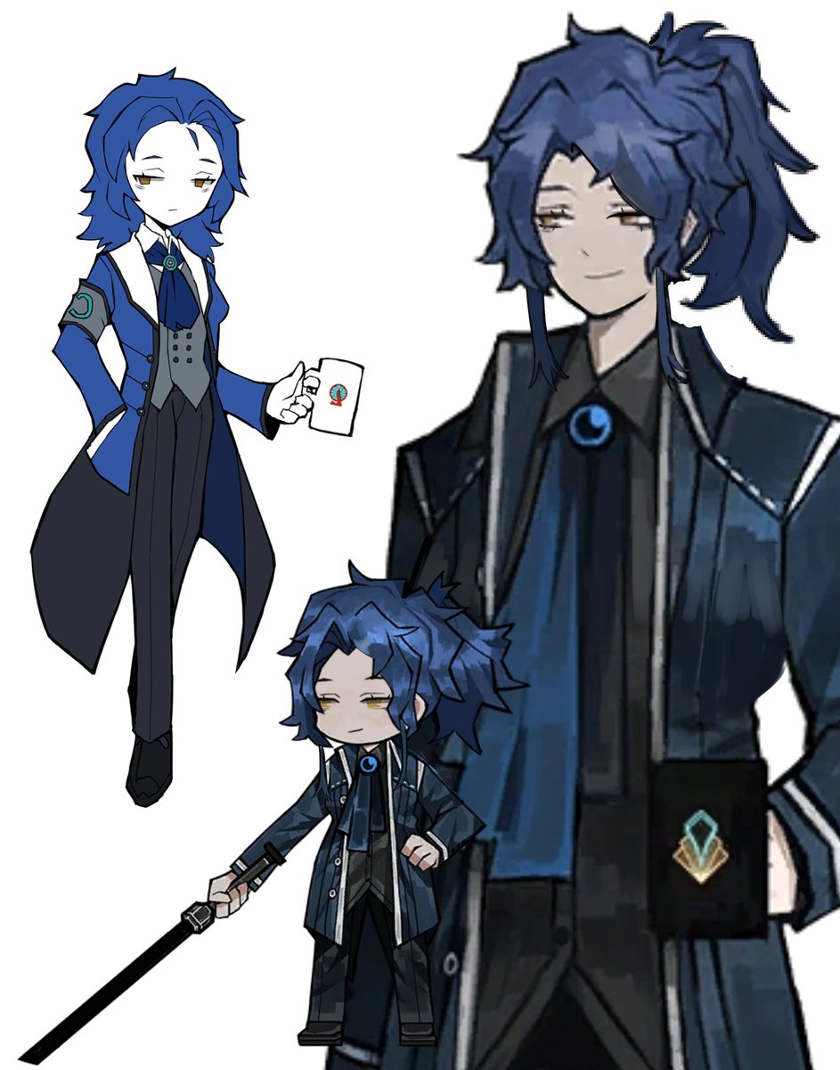 Alunna_xd's tweet photo. male binah would still be short me thinks #pmoon https://t.co/ovt0HkKvhL