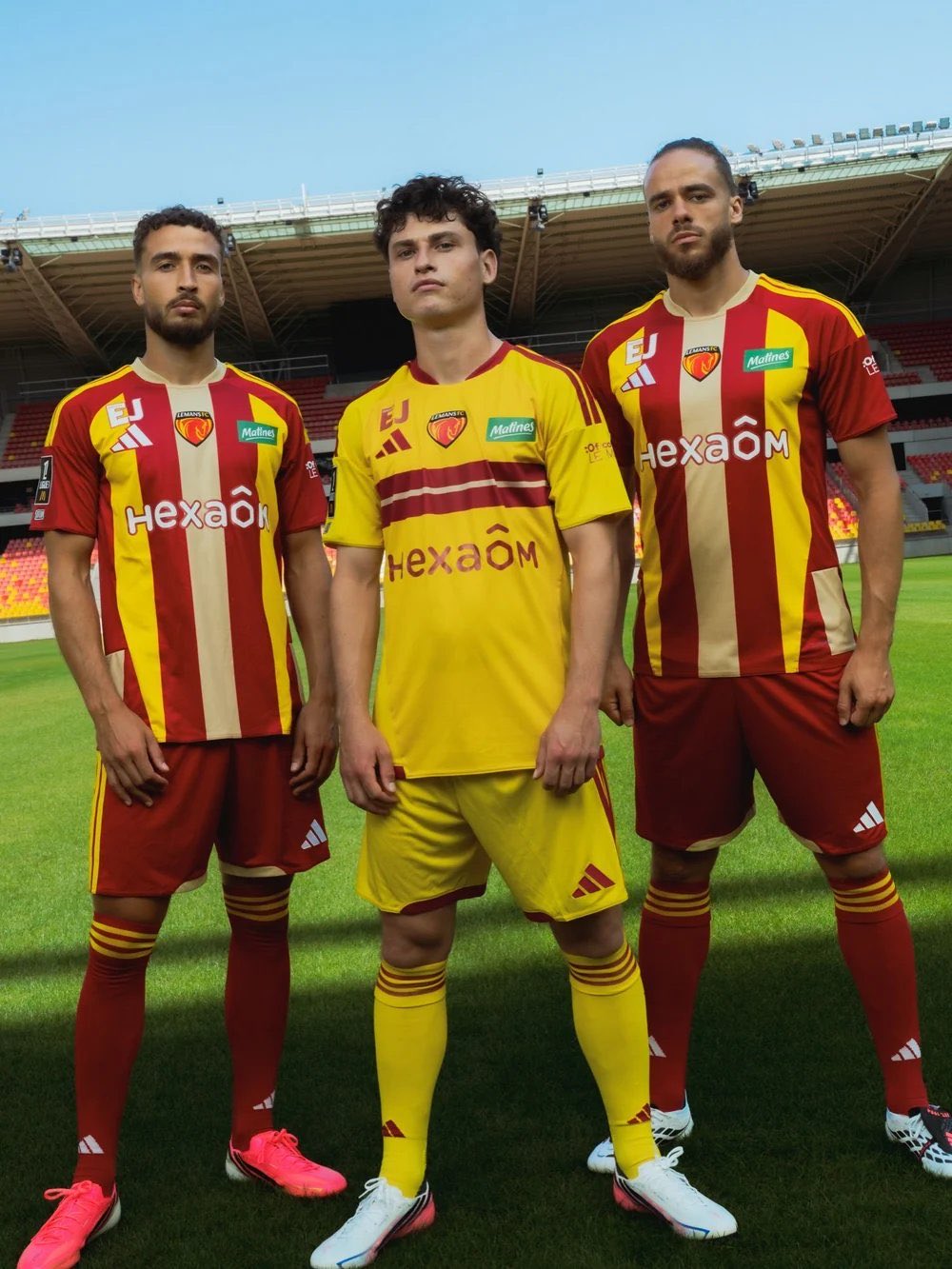 adidas et Le Mans partagent les nouveaux maillots du club promu en Lig...