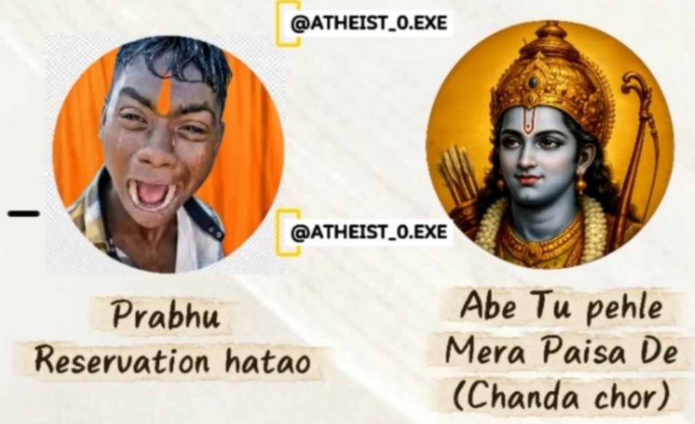 LuciferGawd's tweet photo. @Kaku1951 @divya_gandotra Ok chandachor https://t.co/YZpt8uSrUi