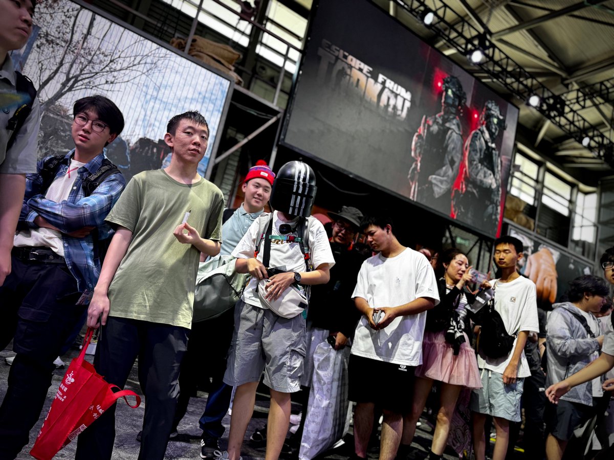 tarkov's tweet photo. ChinaJoy Day 1
#EscapefromTarkov #TarkovCJ26 https://t.co/23t2athXdo