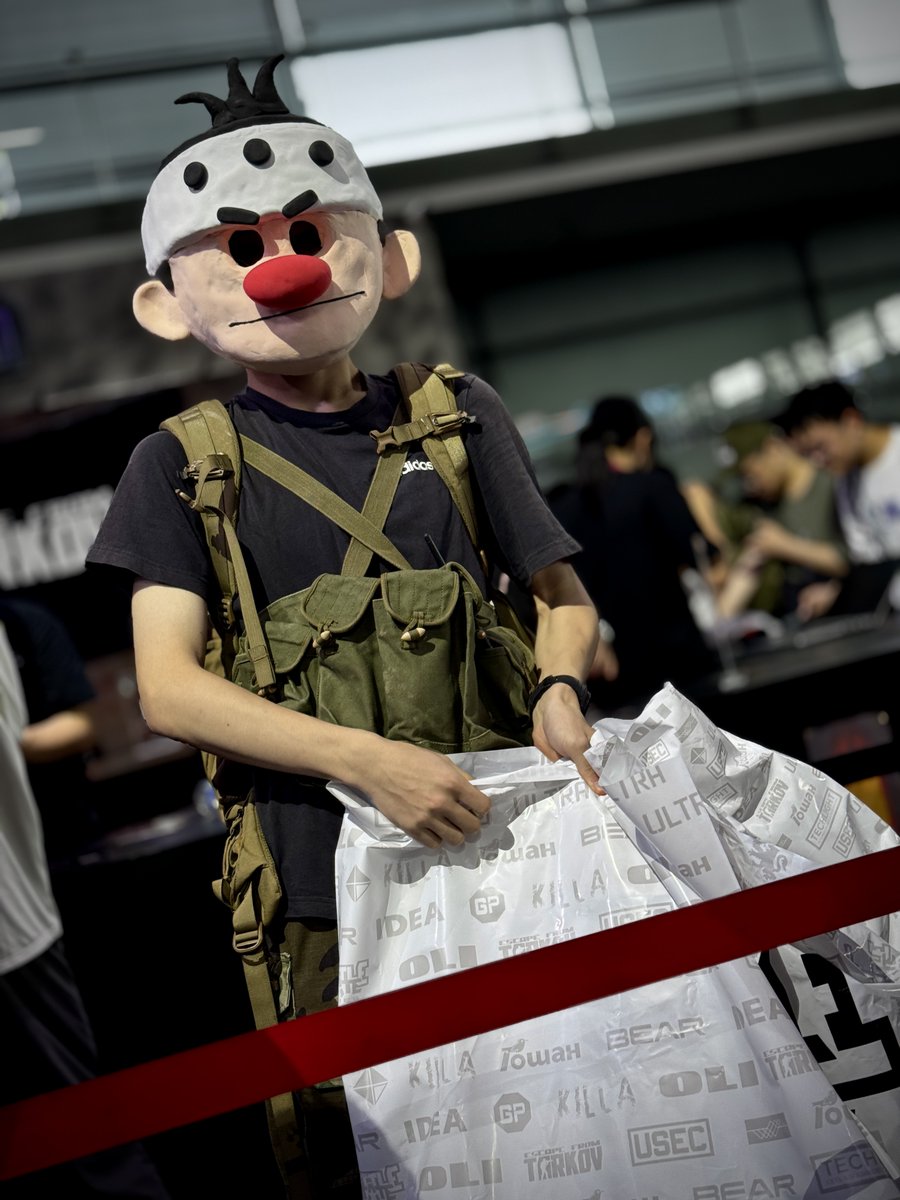 tarkov's tweet photo. ChinaJoy Day 1
#EscapefromTarkov #TarkovCJ26 https://t.co/23t2athXdo