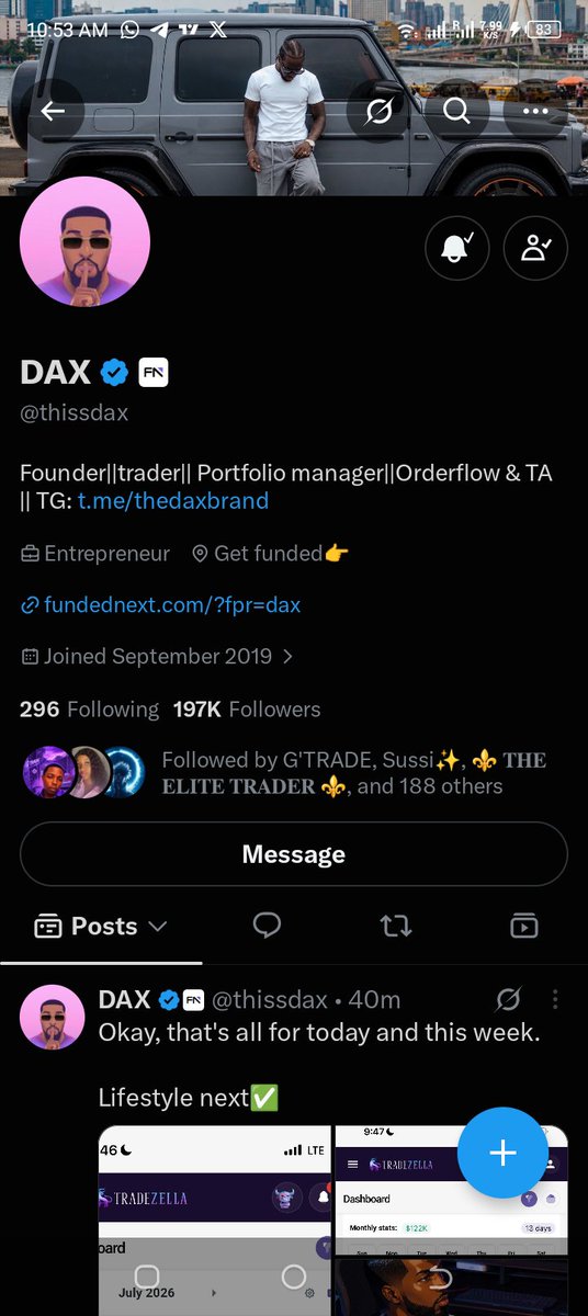 chinecheremm284's tweet photo. Omoh na @thissdax  get this month of July, he just dey milk am dey go🔥👏🎉💃💃💃

But my Question is; na same market all of us dey trade so? 😭😭

I think I am trading Forest instead of Forex🤧🤭 https://t.co/WqGpavZxC1